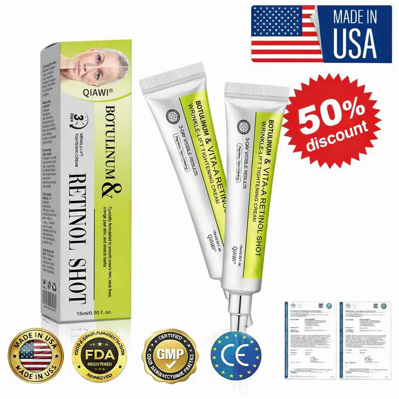 Advanced Peptide Botulinum-Style Vita-A Retinol Lifting Renewal Cream Today Only 70 OFF - Image 7