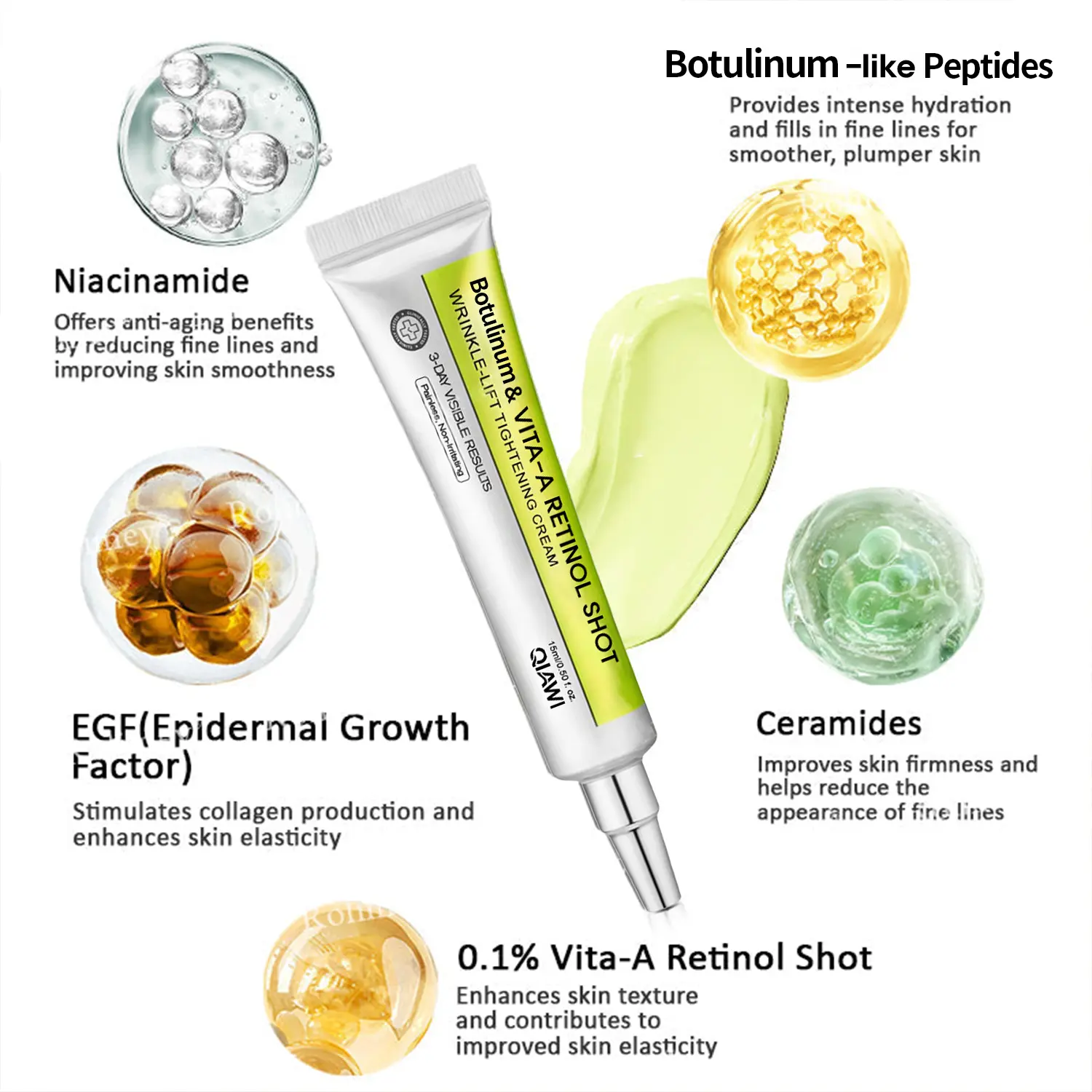Botulinum & Vita-A Retinol Shot Wrinkle-Lift Tightening cream - Image 9
