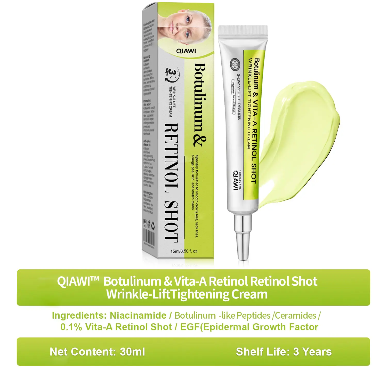 Botulinum & Vita-A Retinol Shot Wrinkle-Lift Tightening cream - Image 15