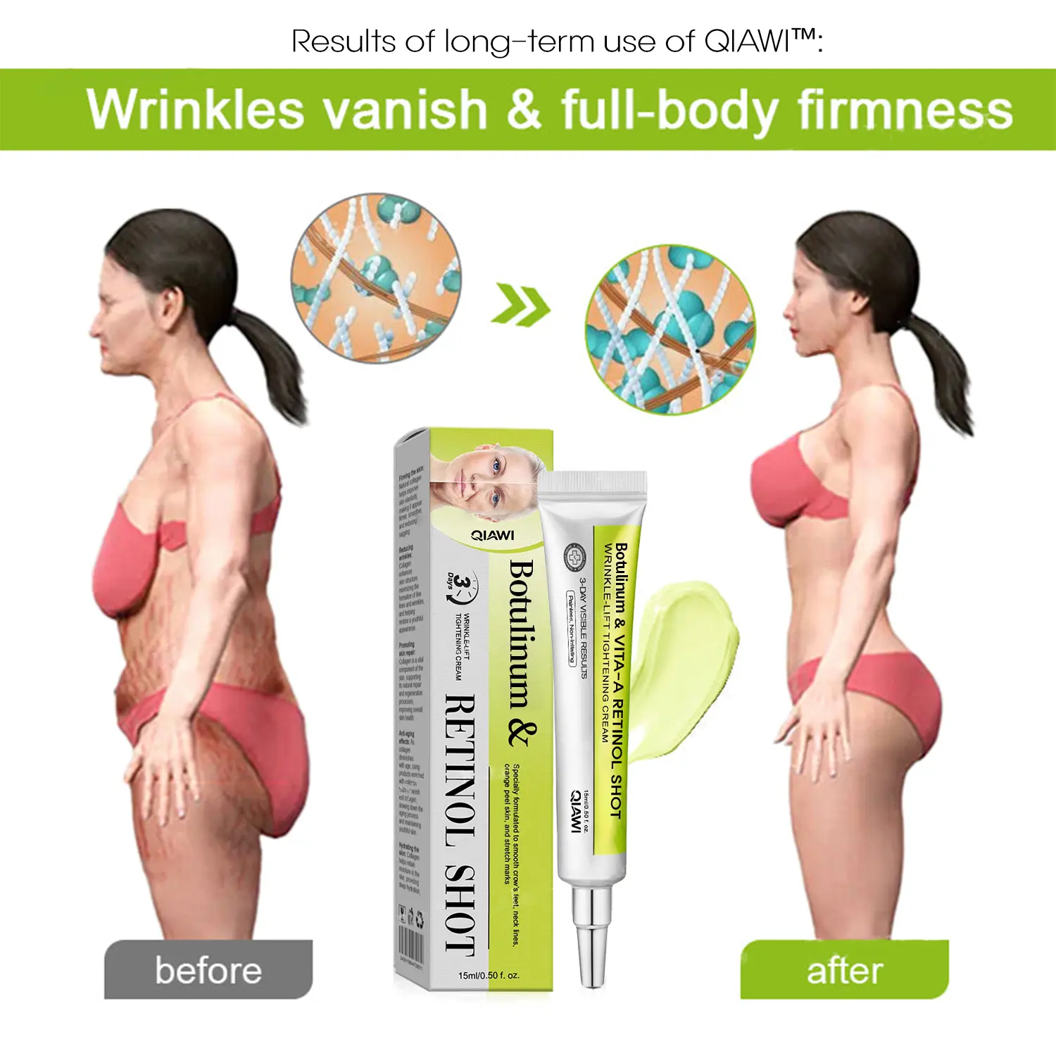 Botulinum & Vita-A Retinol Shot Wrinkle-Lift Tightening cream - Image 7