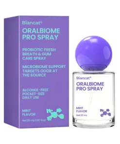 OralBiome Pro Spray Microbiome Probiotic Spray for Fresh Breath, Gum Comfort & Oral Balance