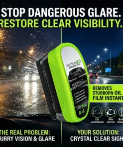 Multi-Surface Glass Cleaner — Remove Oil Film & Restore Clarity Instantly