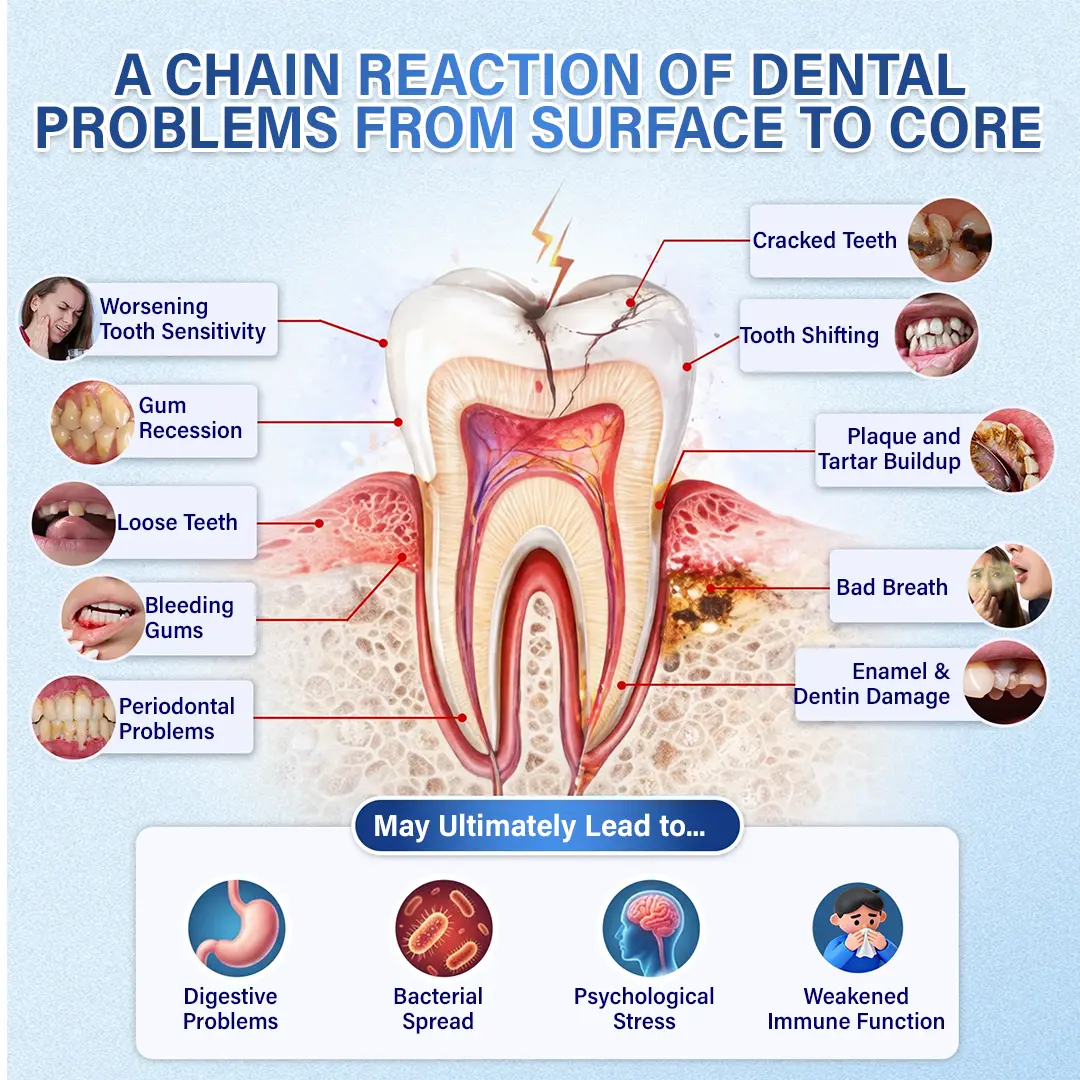 Tooth & Gum Repair Fast-Dissolving Microneedle Patch - Image 3
