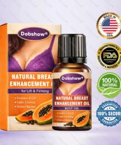 Natural Breast Enhancement Oil for Lift & Firming– Improve Elasticity & Shape