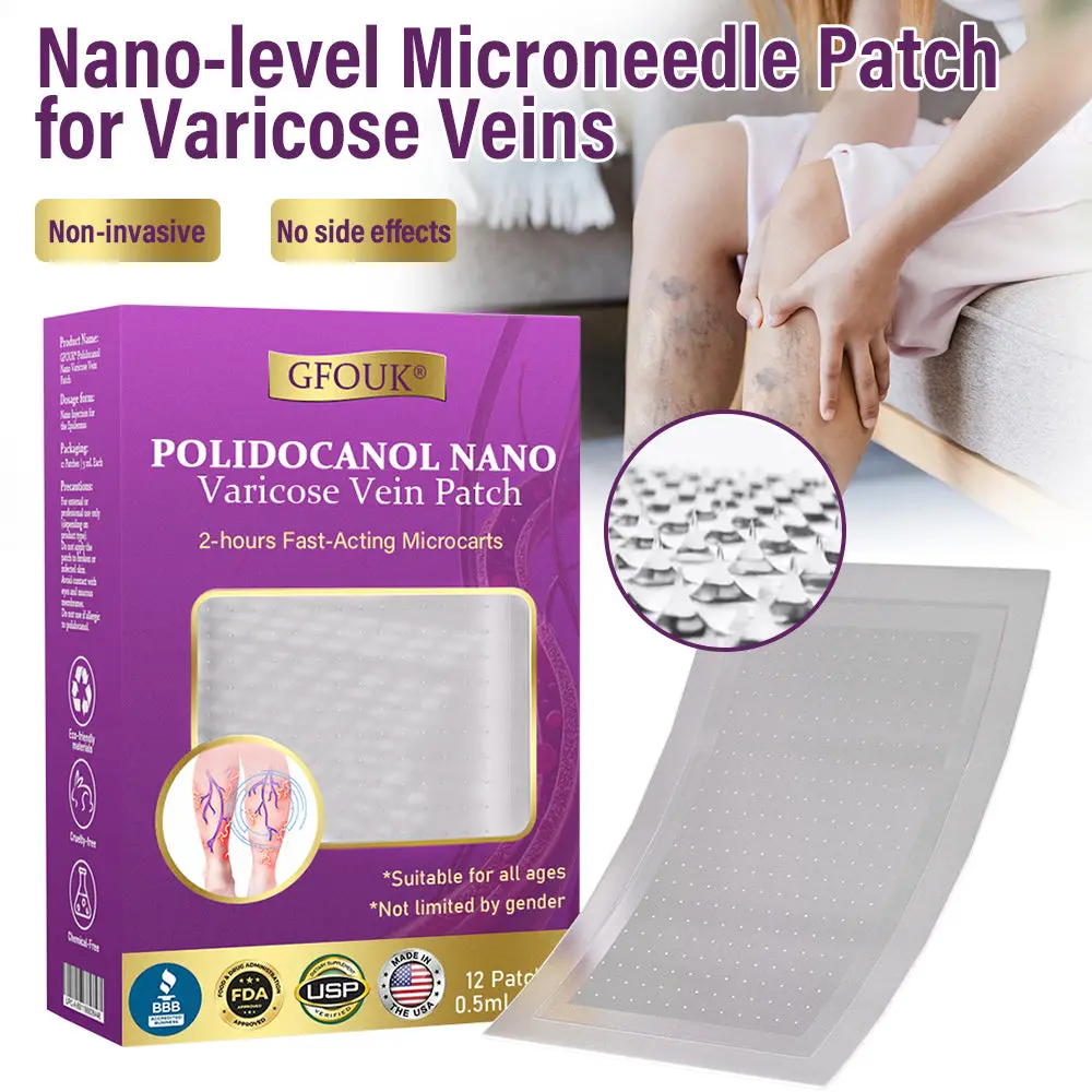 Polidocanol Nano Varicose Vein Patch