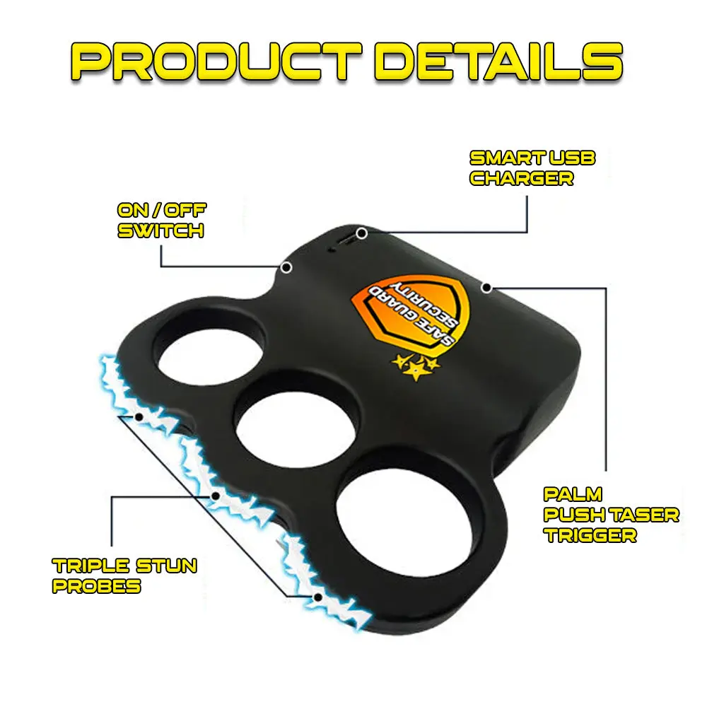 INSTASTRIKE Extreme 28,000,000 Suptruck Knuckle Stun Ring - Image 10