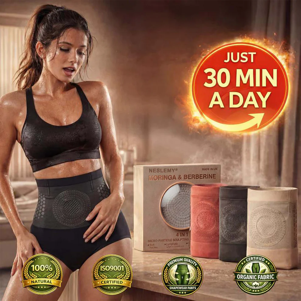 4‑In‑1 Micro‑Particle Sculpting & Fat‑Burn Shorts