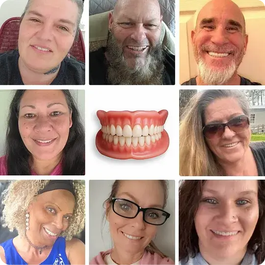 Medical Full Denture with Strong Suctiond Custom-Fit Full Functional Dentures - Image 11
