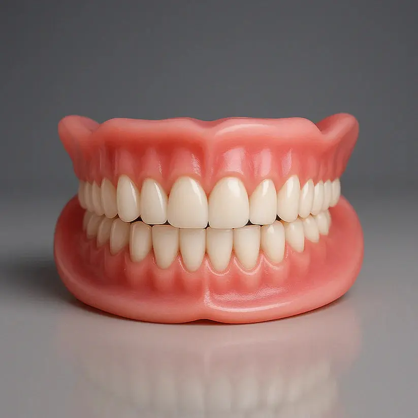 Medical Full Denture with Strong Suctiond Custom-Fit Full Functional Dentures - Image 5