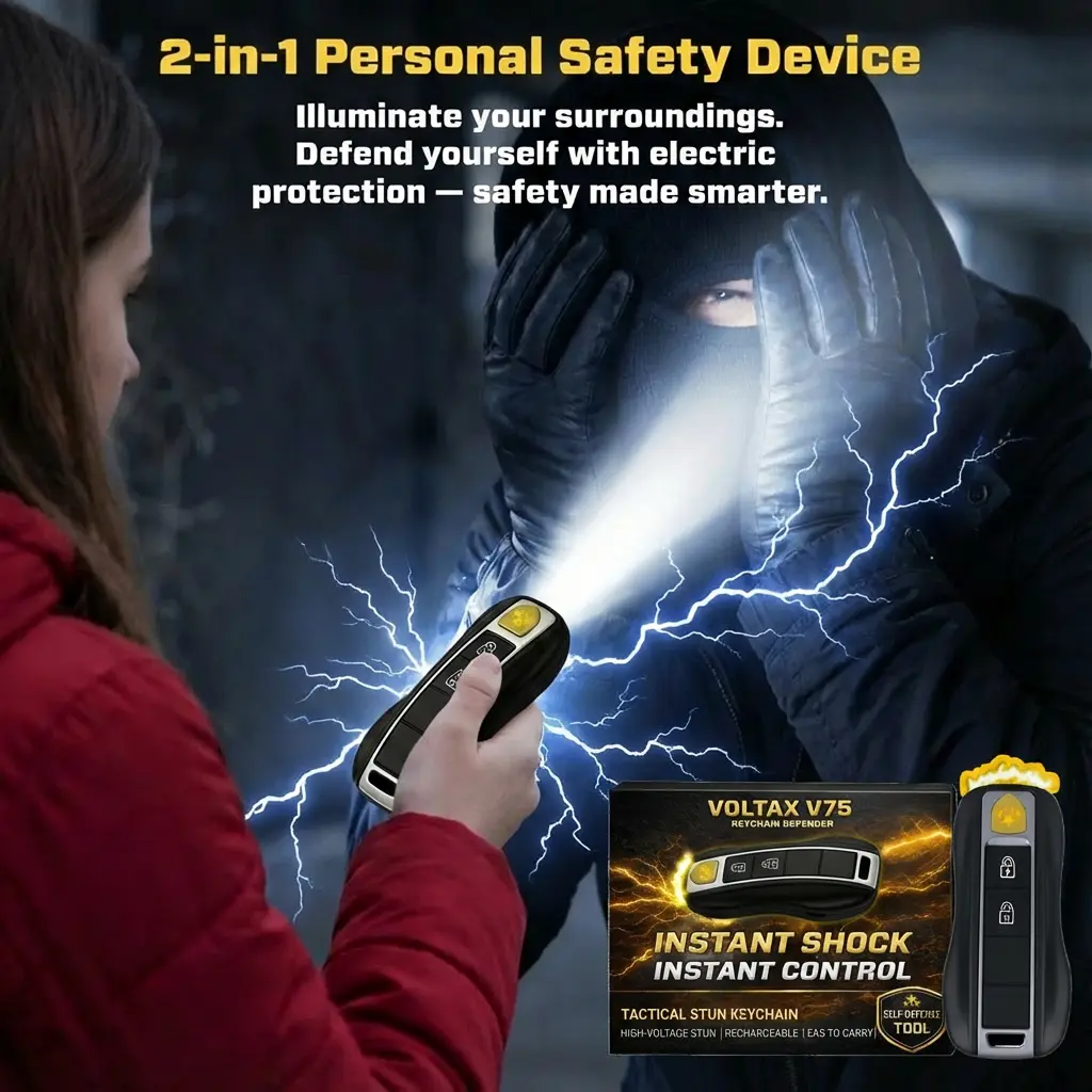 Voltax ShockForce 75M Stun Car Keychain 2026 Flash Sale 75 OFF - Image 3