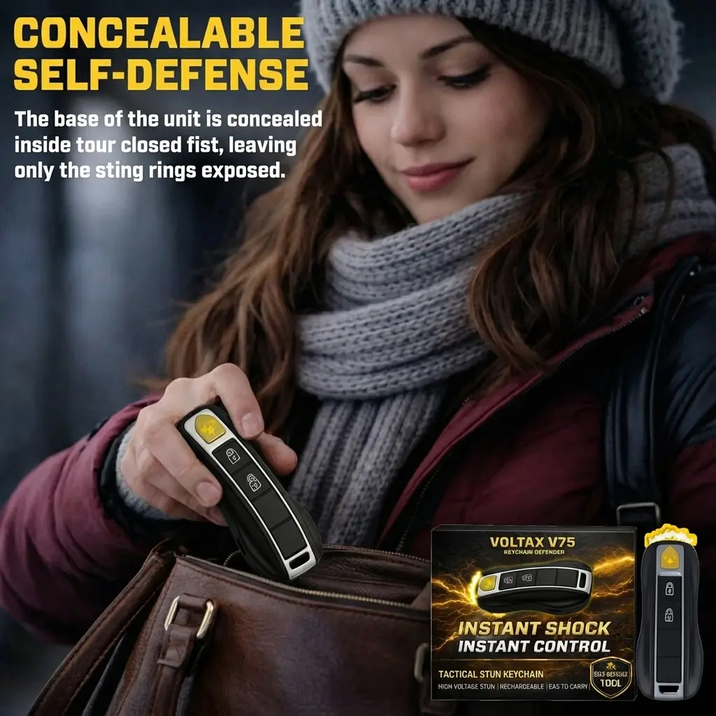 Voltax ShockForce 75M Stun Car Keychain 2026 Flash Sale 75 OFF - Image 4