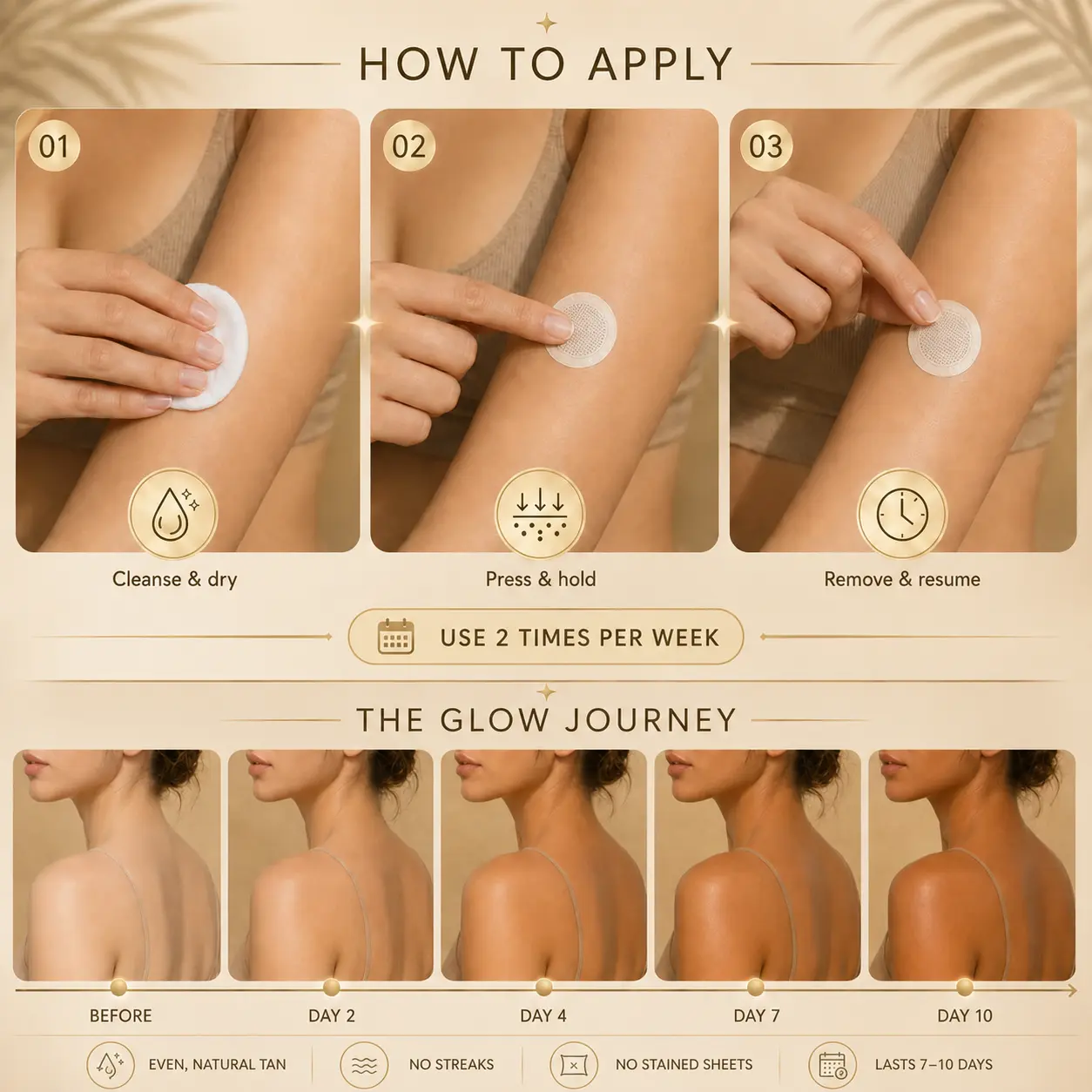 Sunless Transdermal Tanning Patch - Image 10
