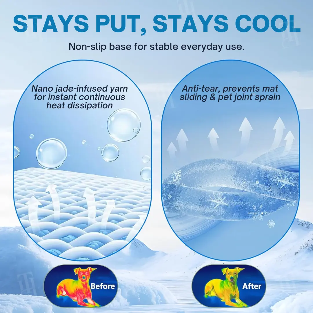 Advanced Ortho-Cool Pet Mat | Thermochromic Safe Cooling Pad - Image 4
