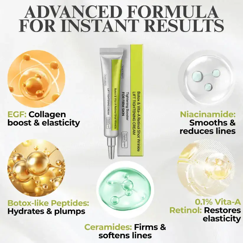 Advanced Peptide Botox-Style + Vita-A Retinol Lifting Renewal Cream - Image 8