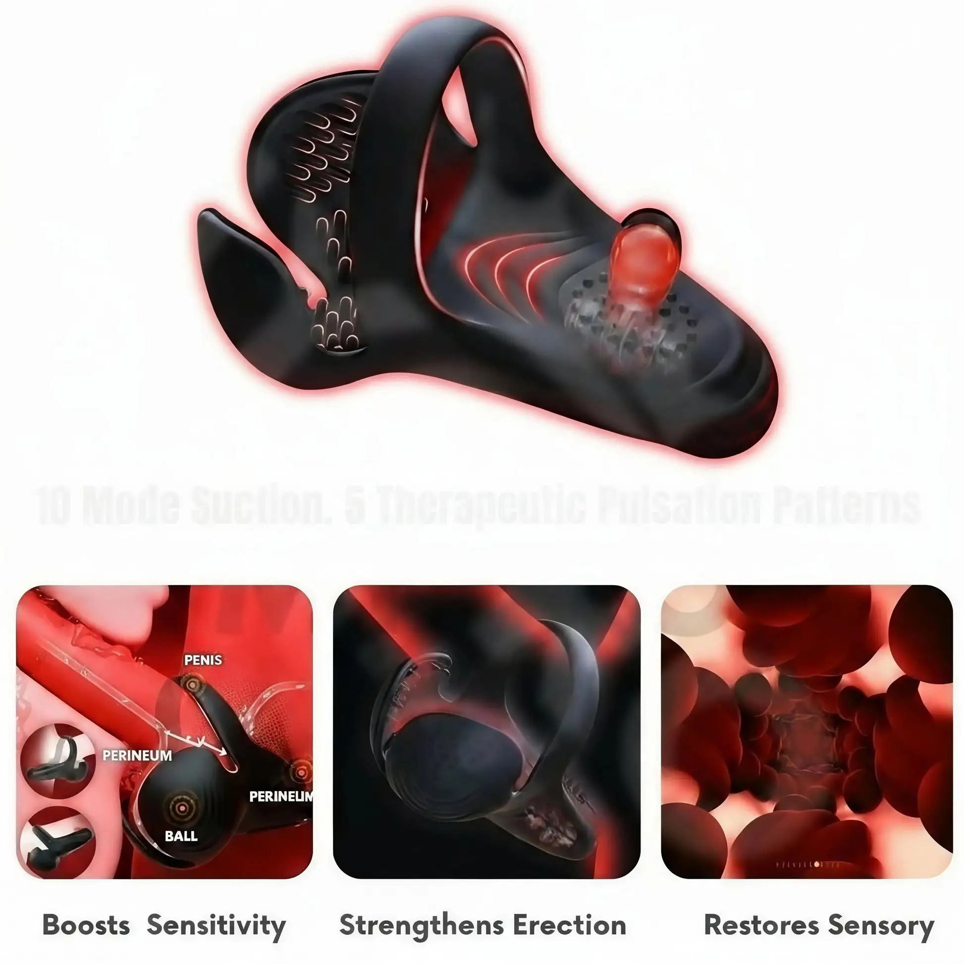 VitalEngine Pro The 1 5-in-1 At-Home Trainer That Reverses ED PE with Medical-Inspired Wave Therapy - Image 2