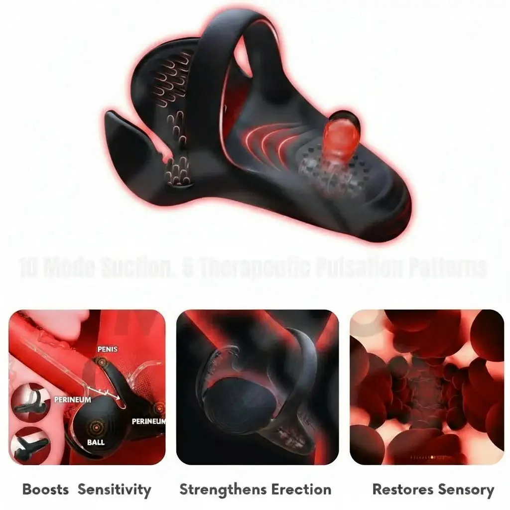 VitalEngine Pro The 1 5-in-1 at-home trainer that reverses ED PE with advanced precision - Image 9