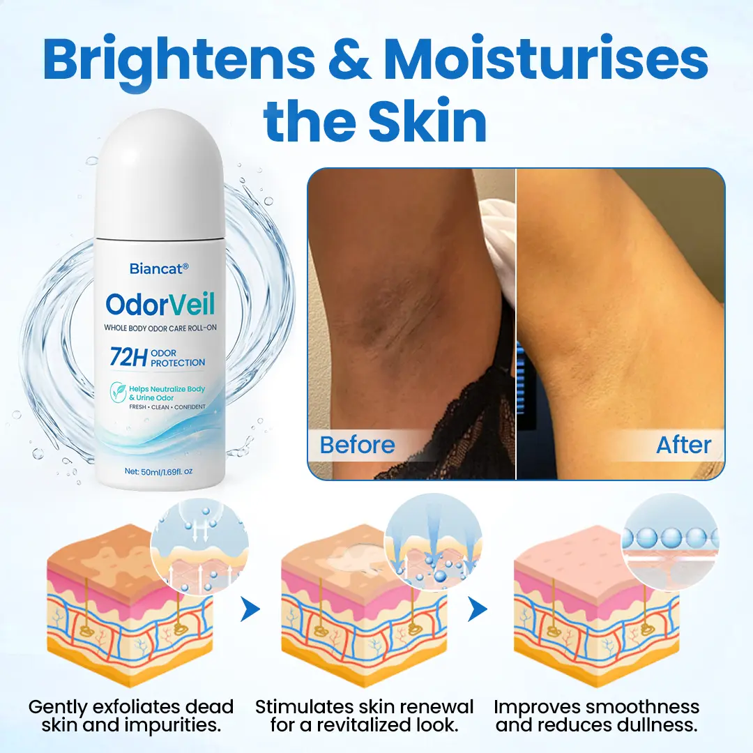 OdorVeil Whole Body Odor Care Roll-On - Image 2