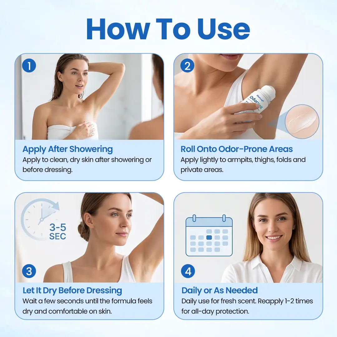 OdorVeil Whole Body Odor Care Roll-On - Image 8