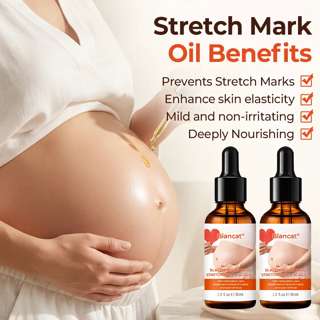 SilkStretch Natural Stretch Mark & Scar Oil - Image 3