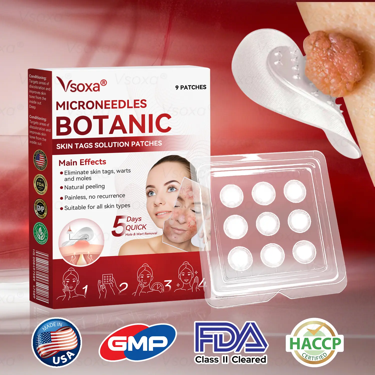 Botanical Skin Solution Patches