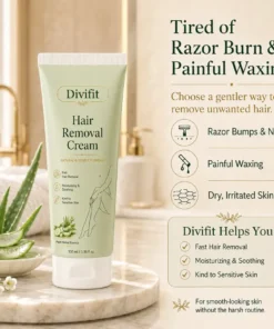 Natural Gentle Hair Removal Cream