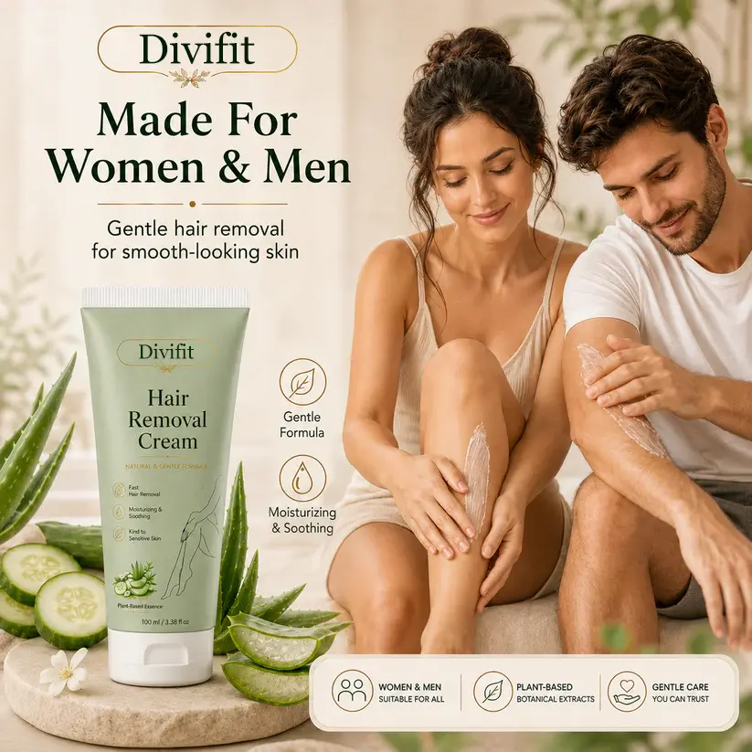 Natural Gentle Hair Removal Cream - Image 4