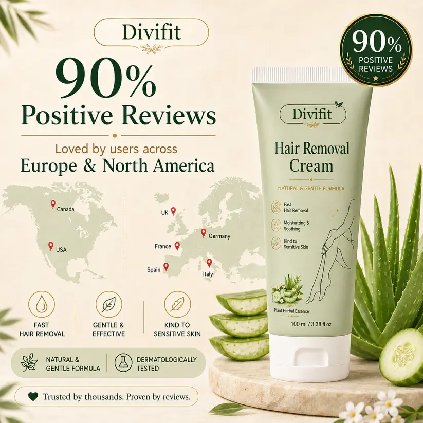 Natural Gentle Hair Removal Cream - Image 6