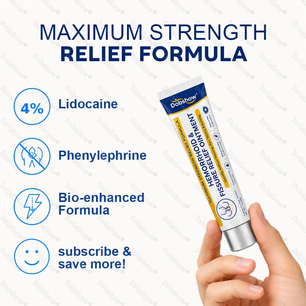 Hemorrhoid & Fissure Relief Ointment - Image 4
