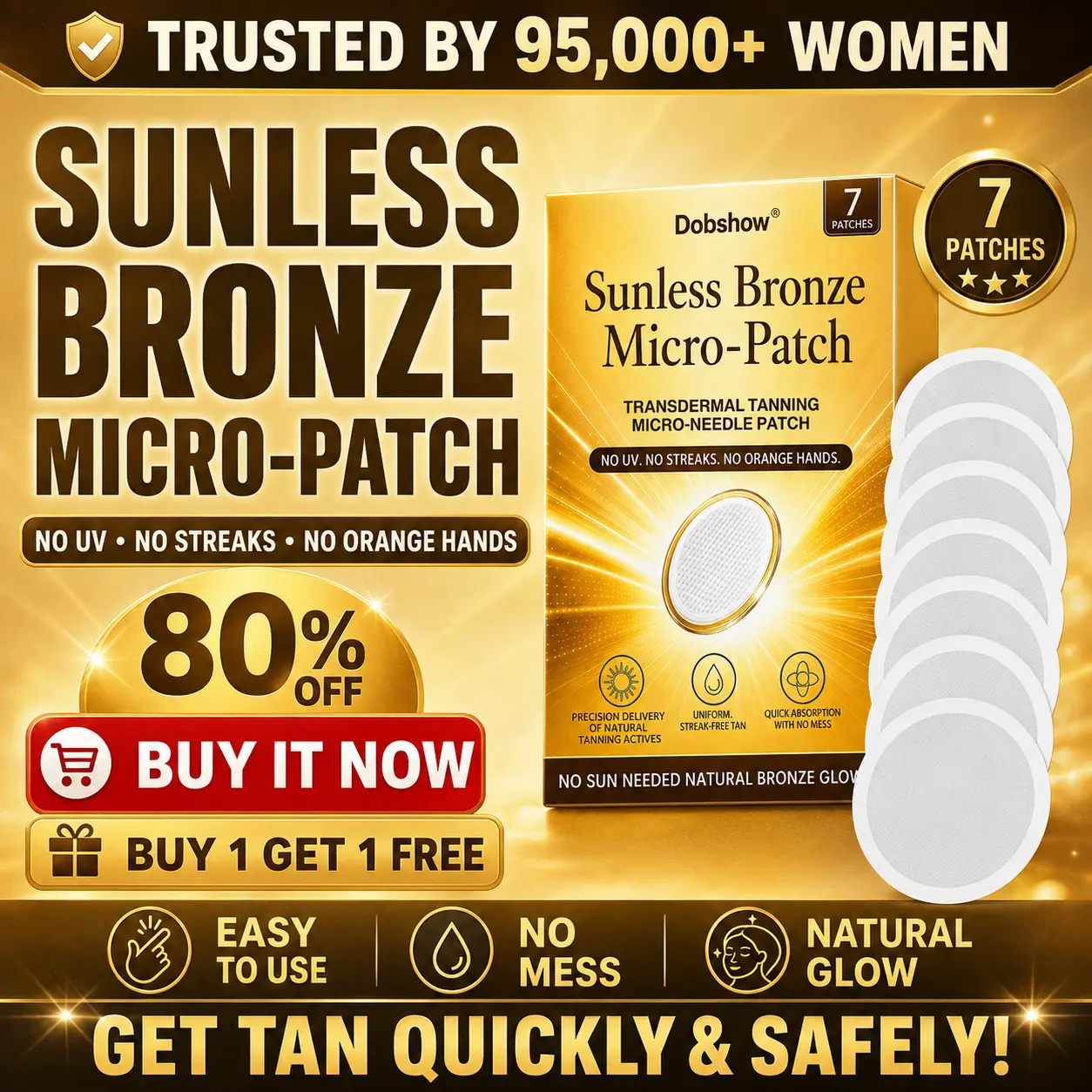 Sunless Bronze Micro-Patch