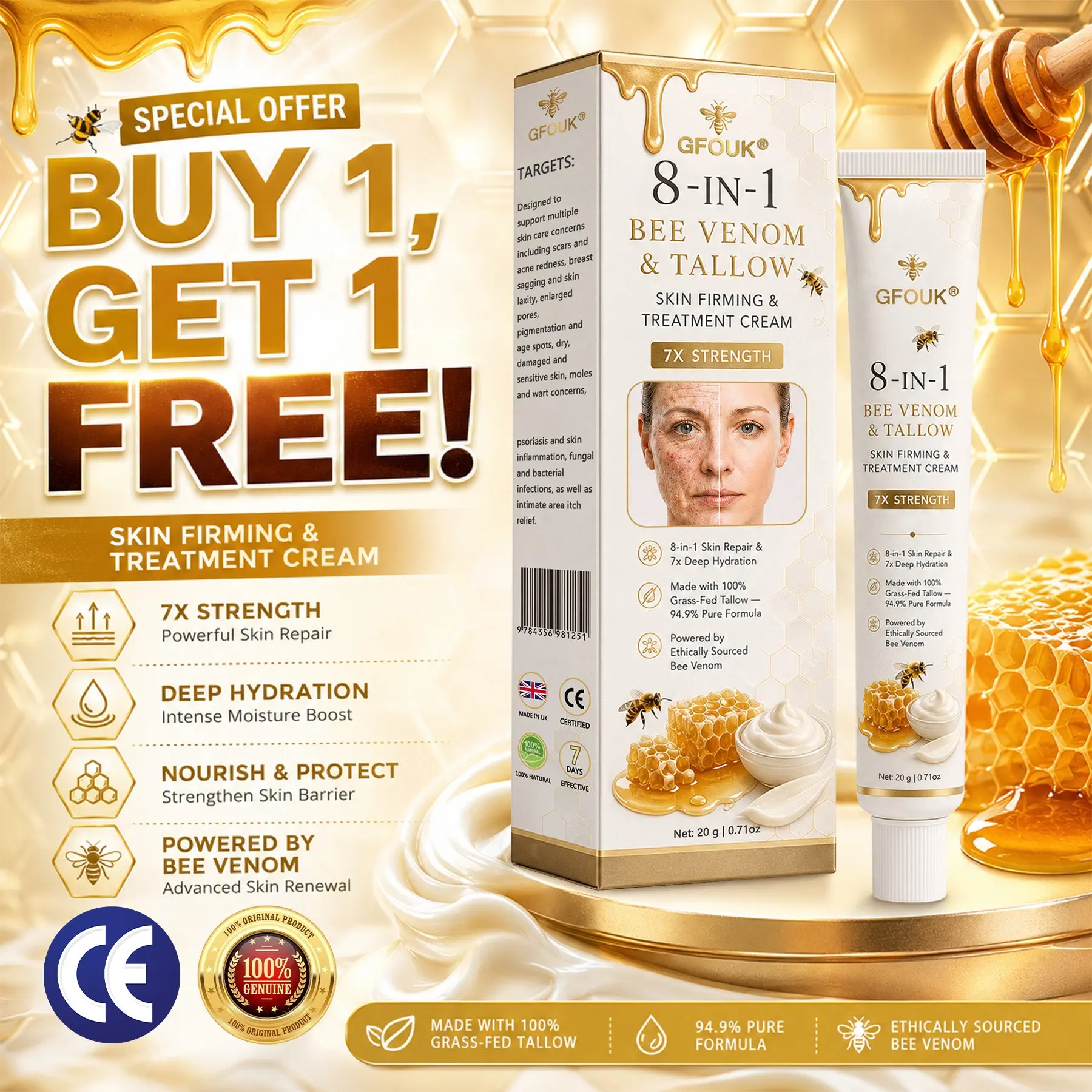 Bee Venom Skin Renewal Cream