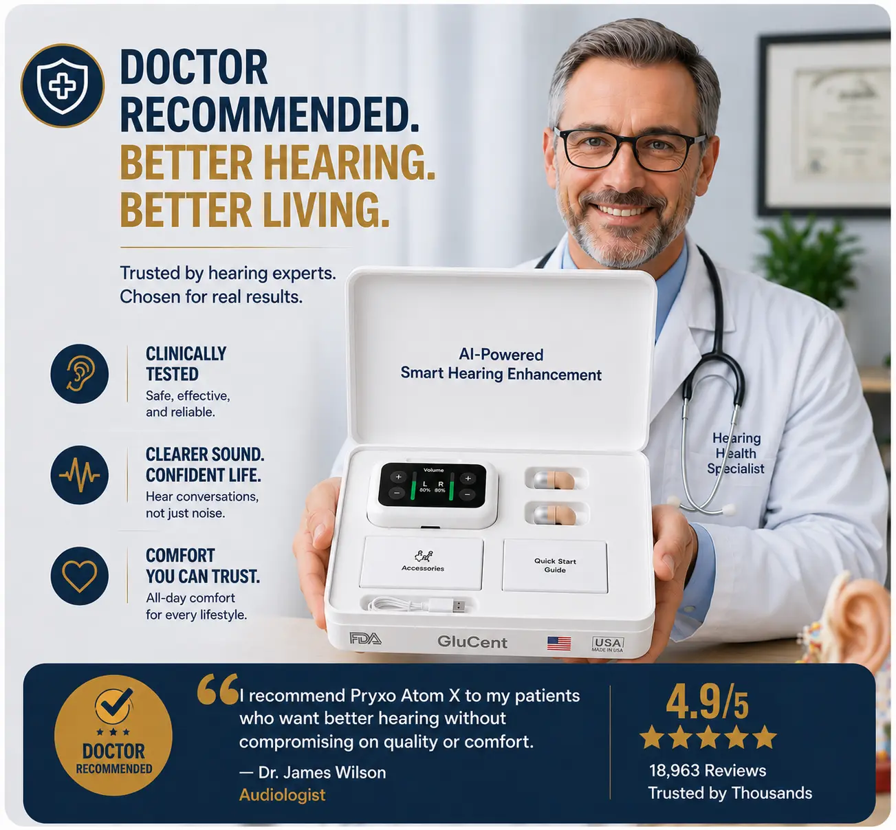 Atom X Smart Hearing Aids — Hear Clearly, Feel Confident Again - Image 4