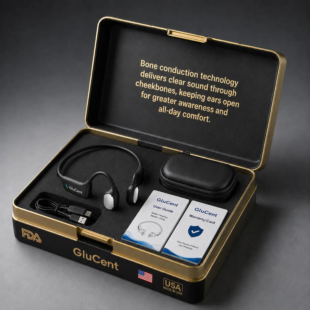 Bone Conduction Smart Hearing Headphones - Image 13