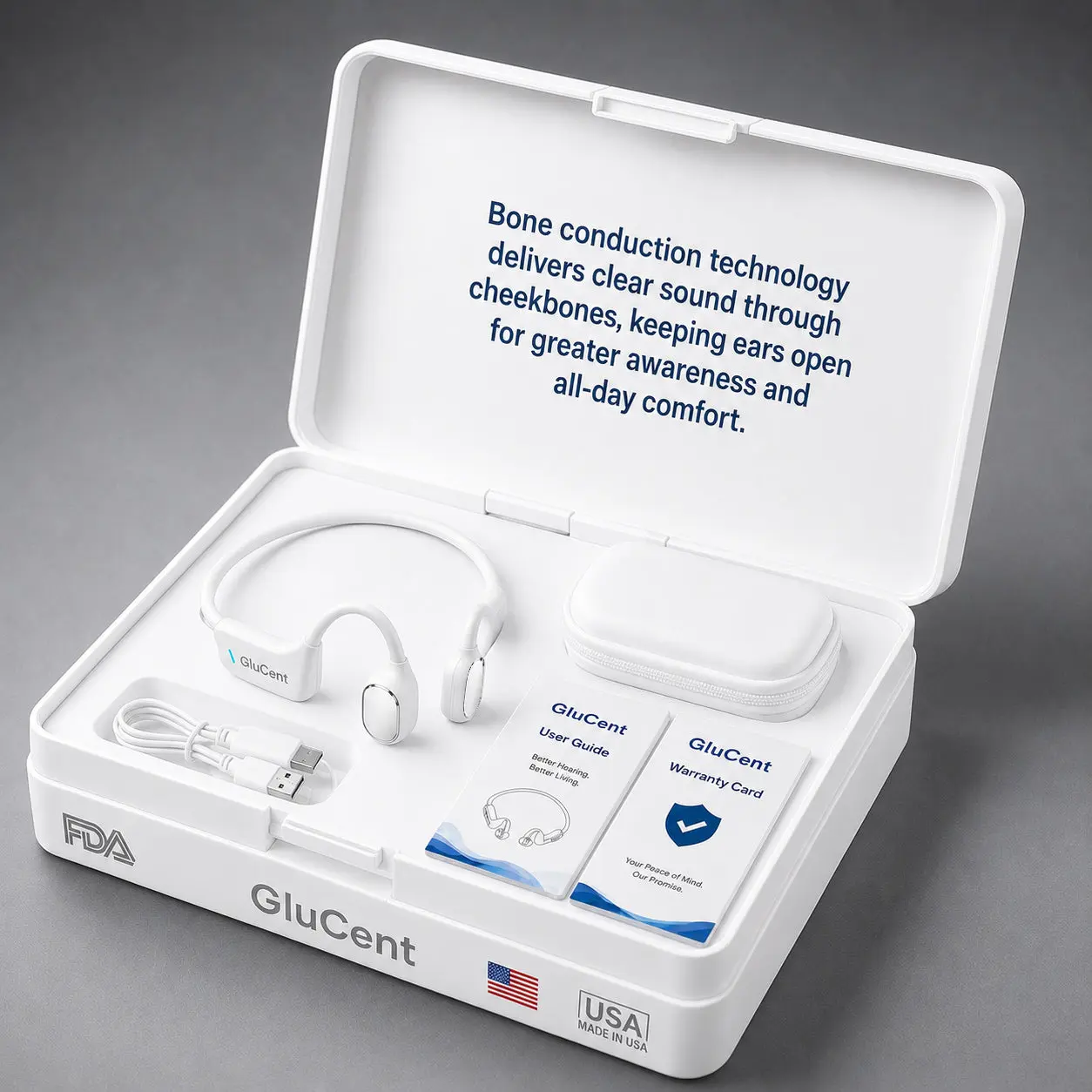 Bone Conduction Smart Hearing Headphones - Image 14