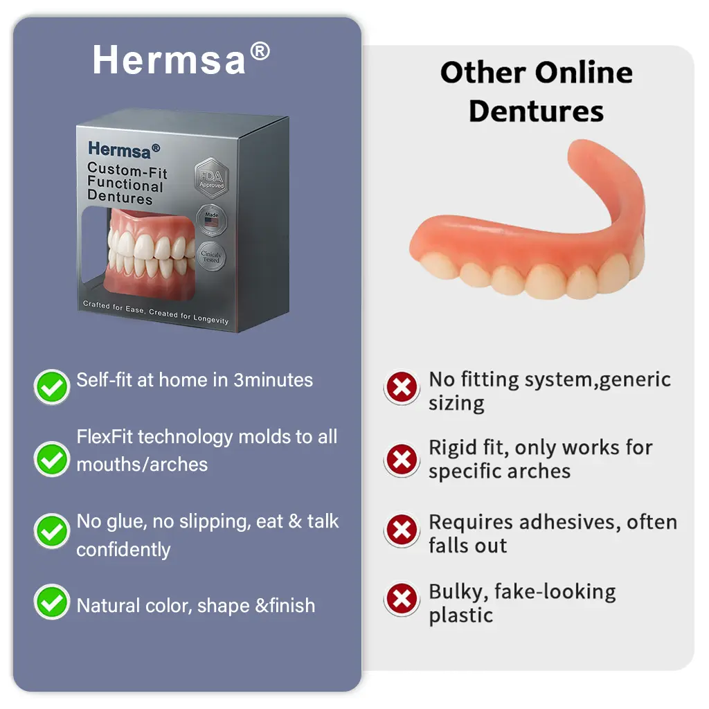 AdaptableFit Custom-Fit Functional Dentures - Image 5