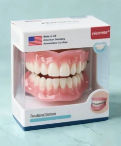 Easy-Fit Silicone Dentures – For Eating, Smiling, and Daily Comfort
