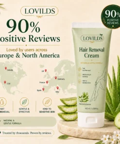 Natural Gentle Hair Removal Cream