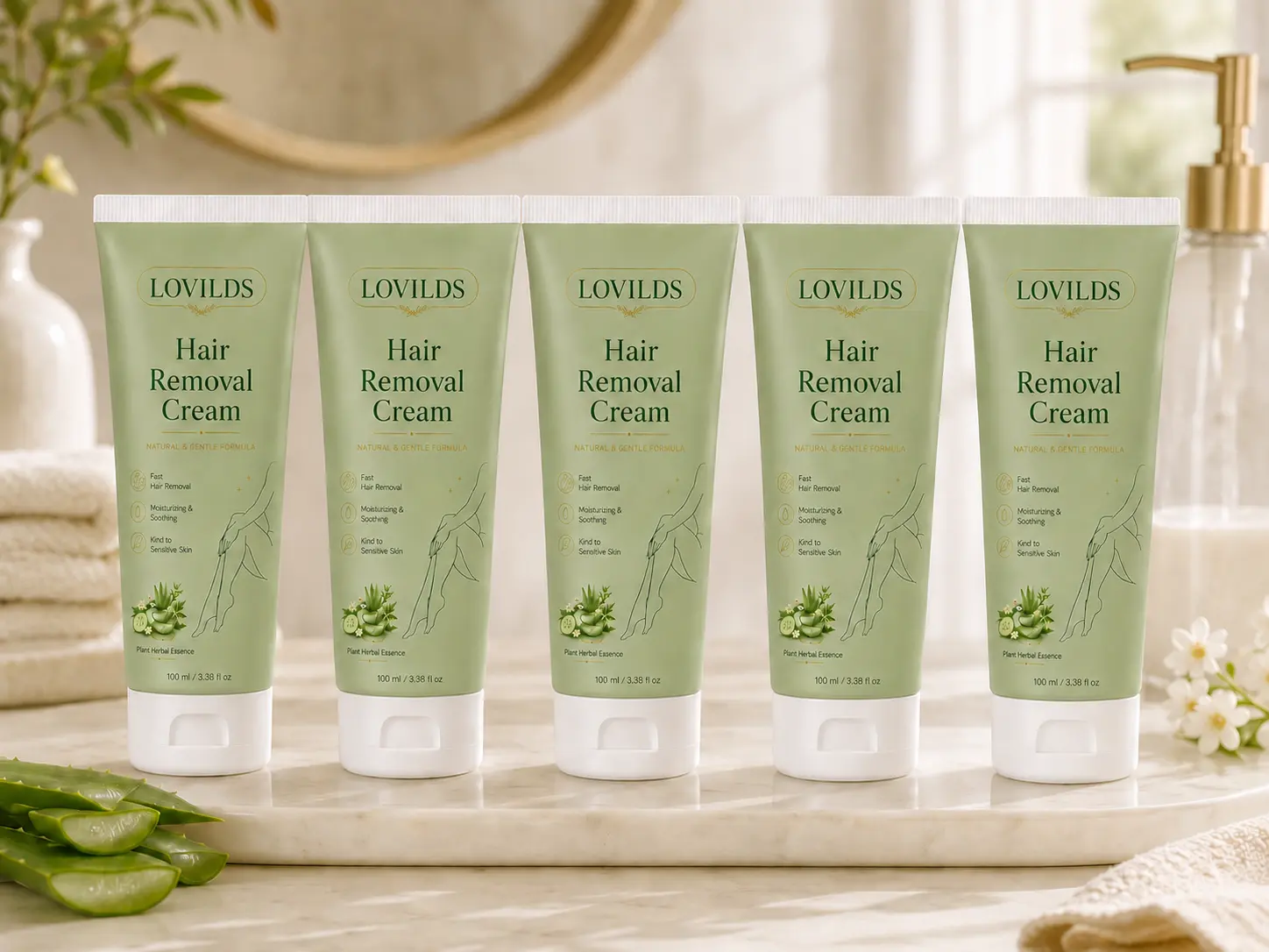 Natural Gentle Hair Removal Cream - Image 10