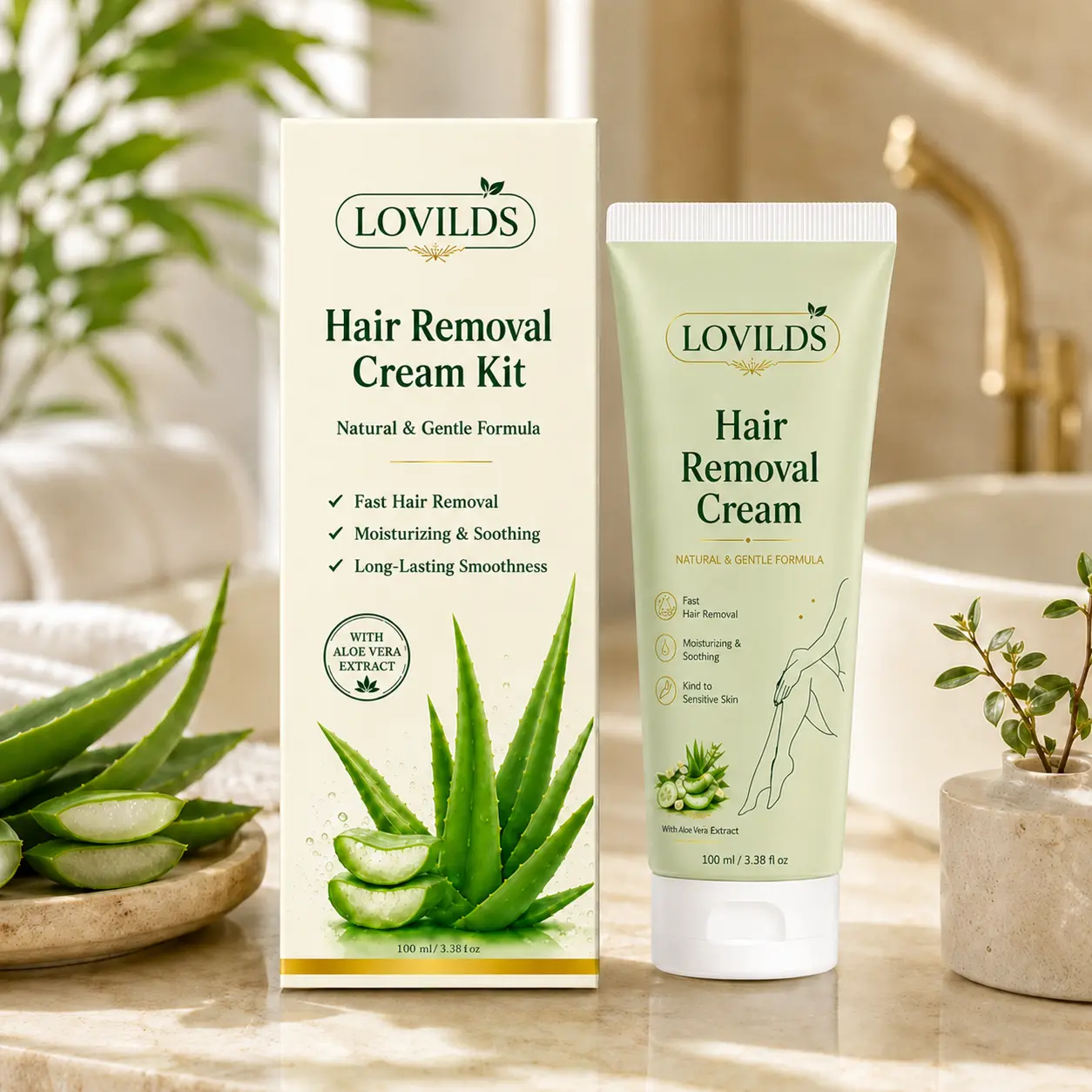 Natural Gentle Hair Removal Cream - Image 5