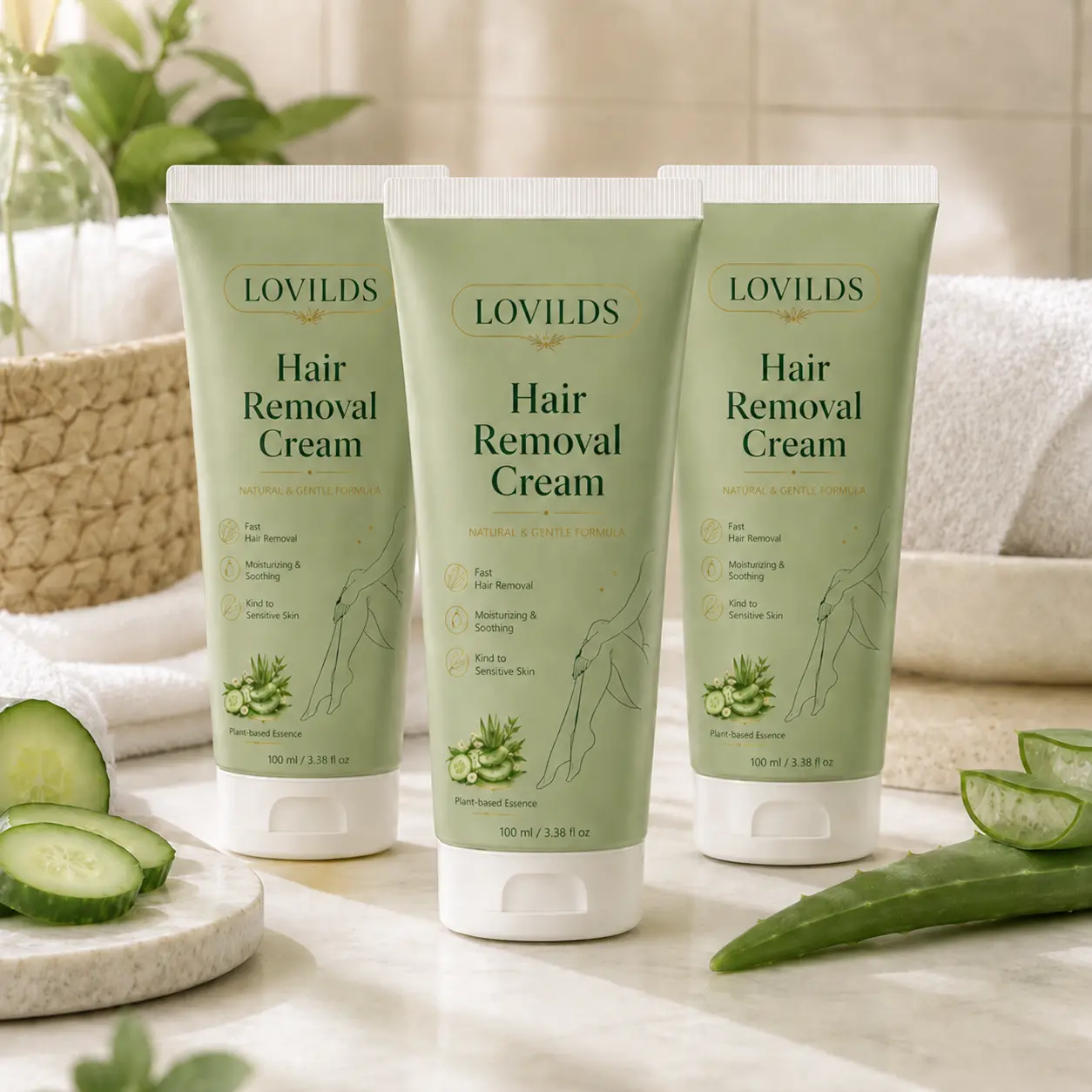 Natural Gentle Hair Removal Cream - Image 9