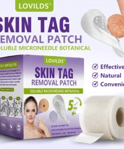 SOLUBLE BOTANICAL SKIN TAG REMOVAL PATCH