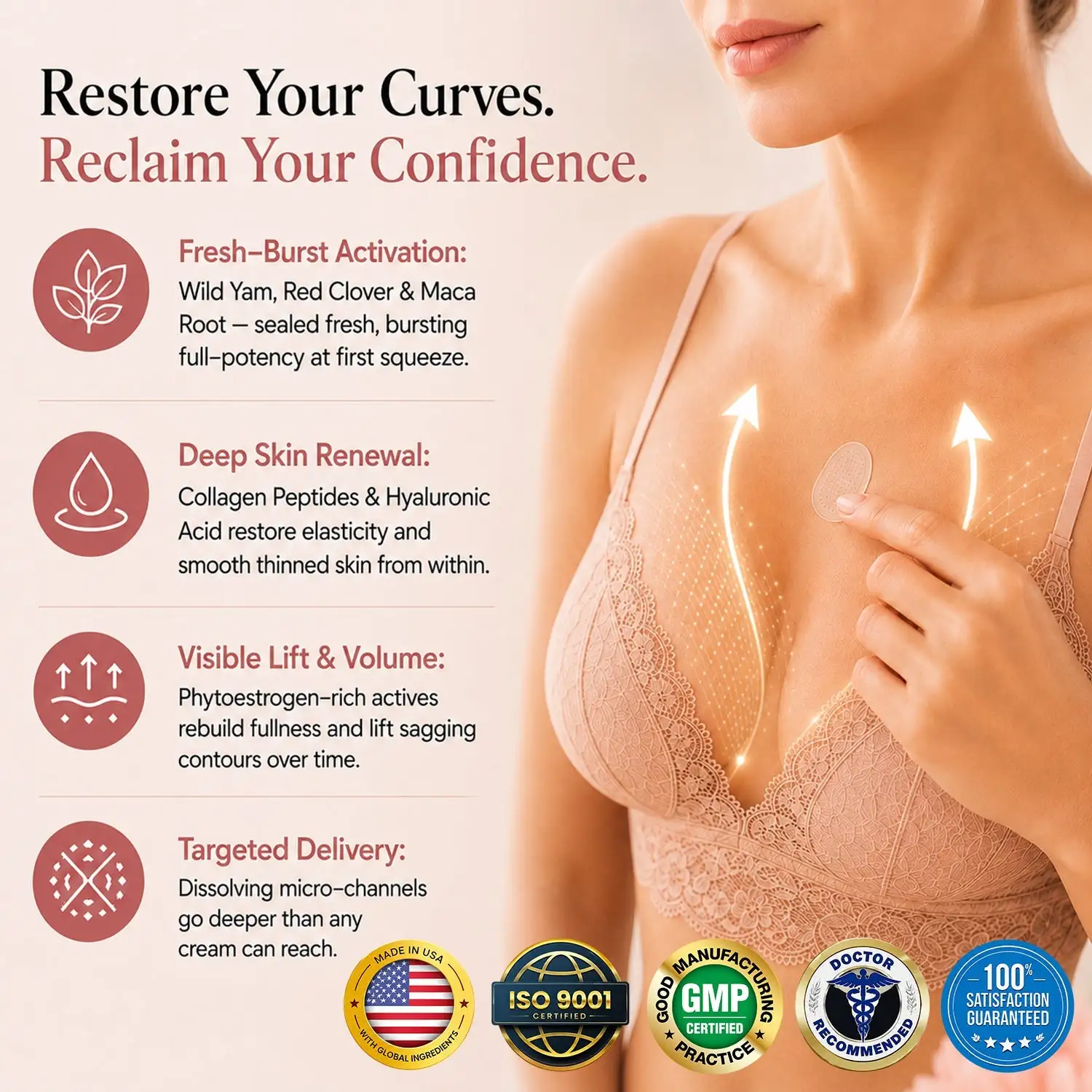 PearlBurst Breast Plump Patch & Capsules - Image 2