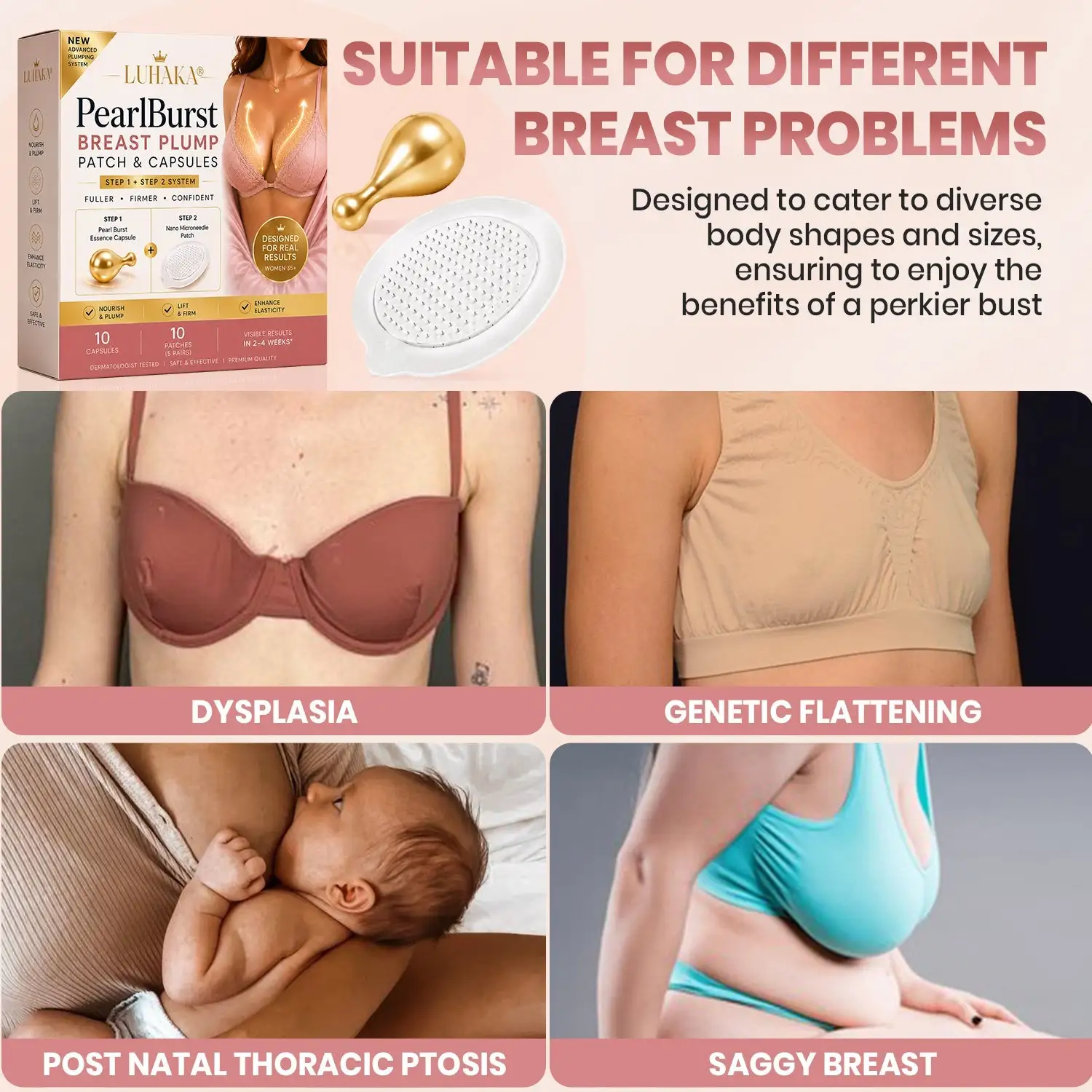 PearlBurst Breast Plump Patch & Capsules - Image 3