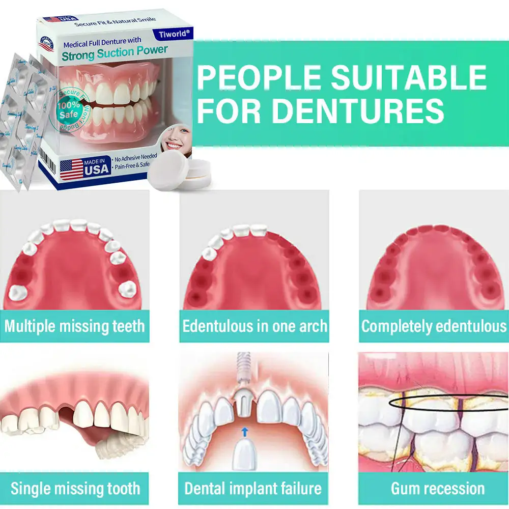 Medical Full Denture with Strong Suction - Image 10