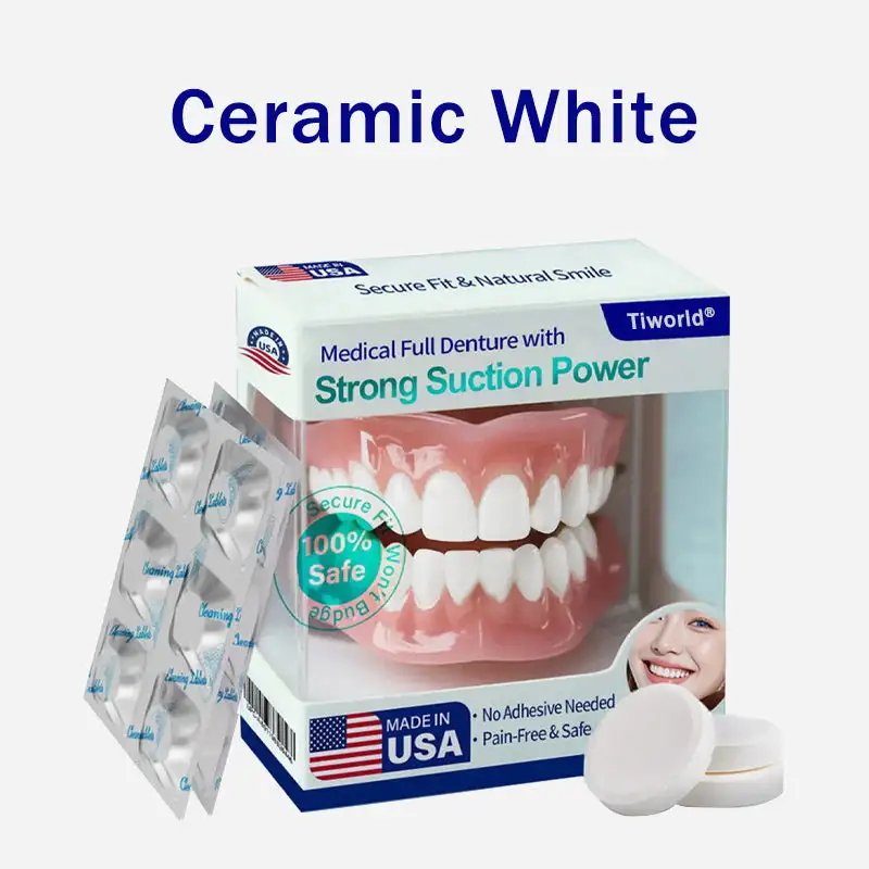 Medical Full Denture with Strong Suction
