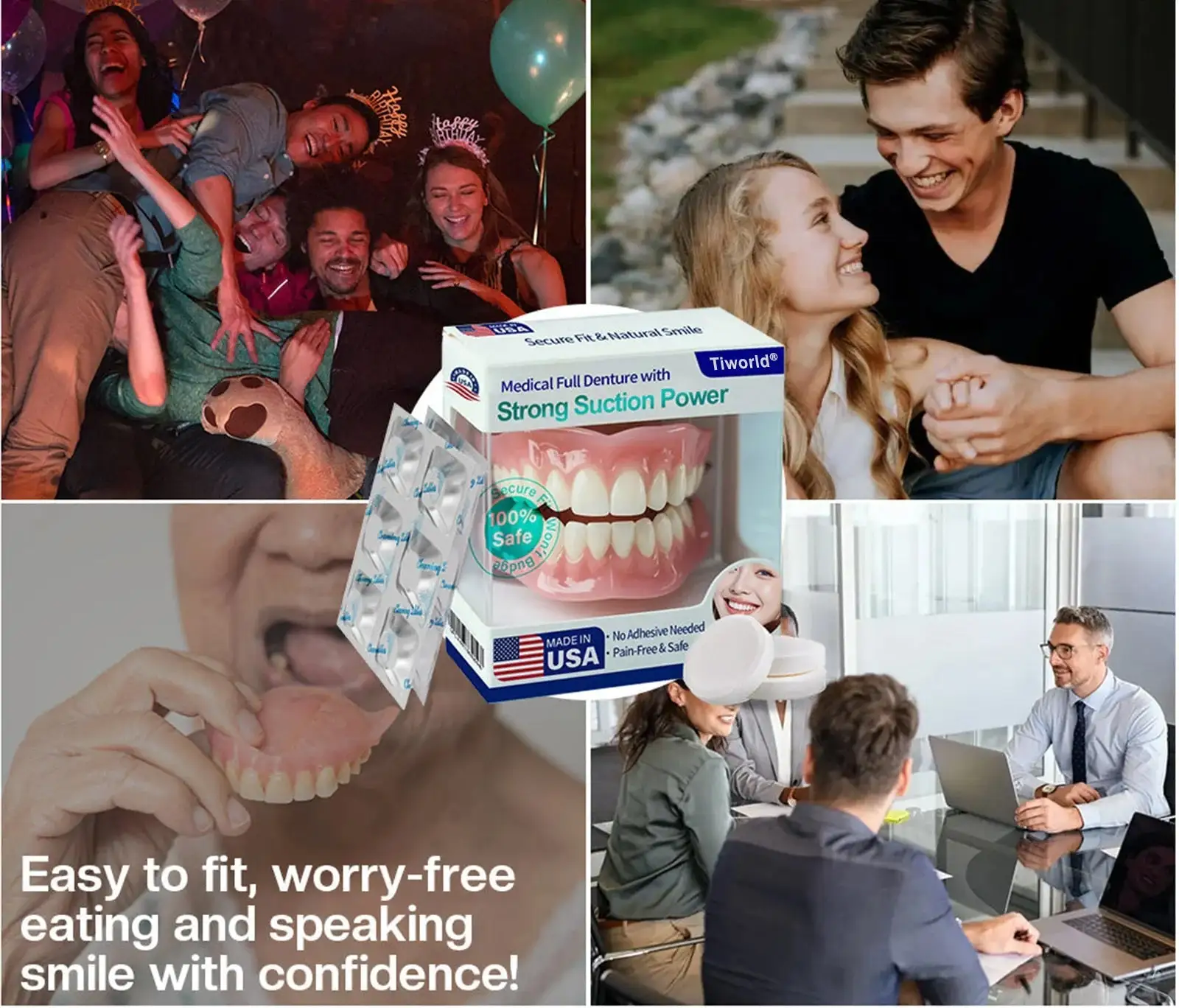 Medical Full Denture with Strong Suction - Image 7