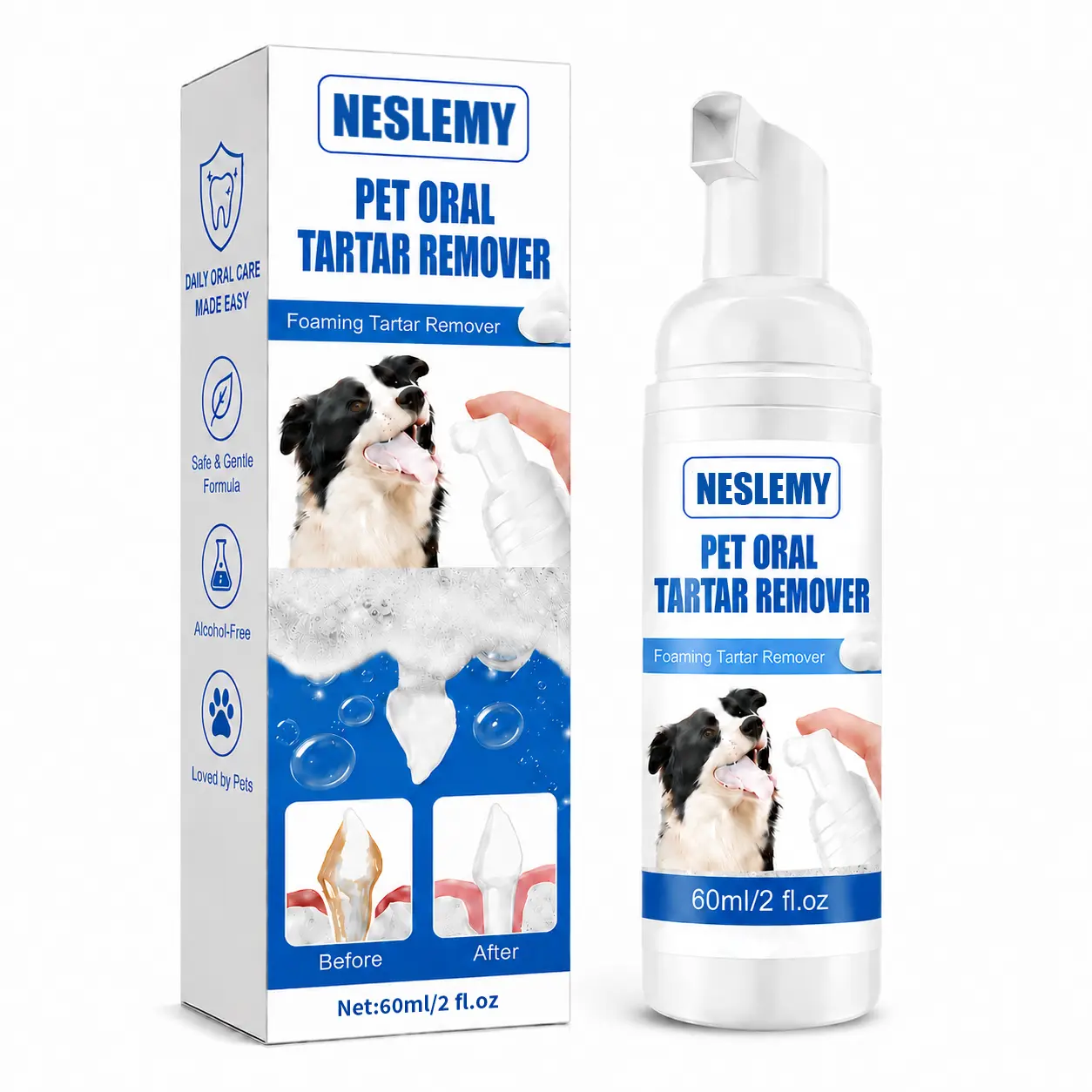NESLEMY Pet Dental Tartar Care Spray for Dogs & Cats - Image 6