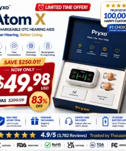 Ear-Hook Smart AI Hearing Aid