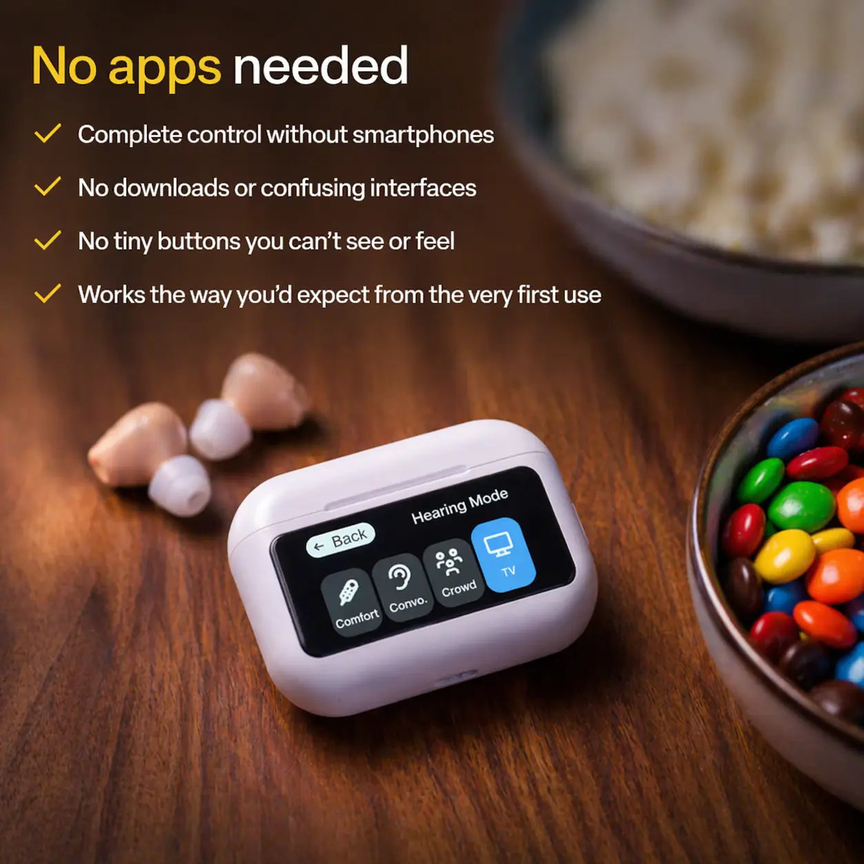Ear-Hook Smart AI Hearing Aid - Image 10
