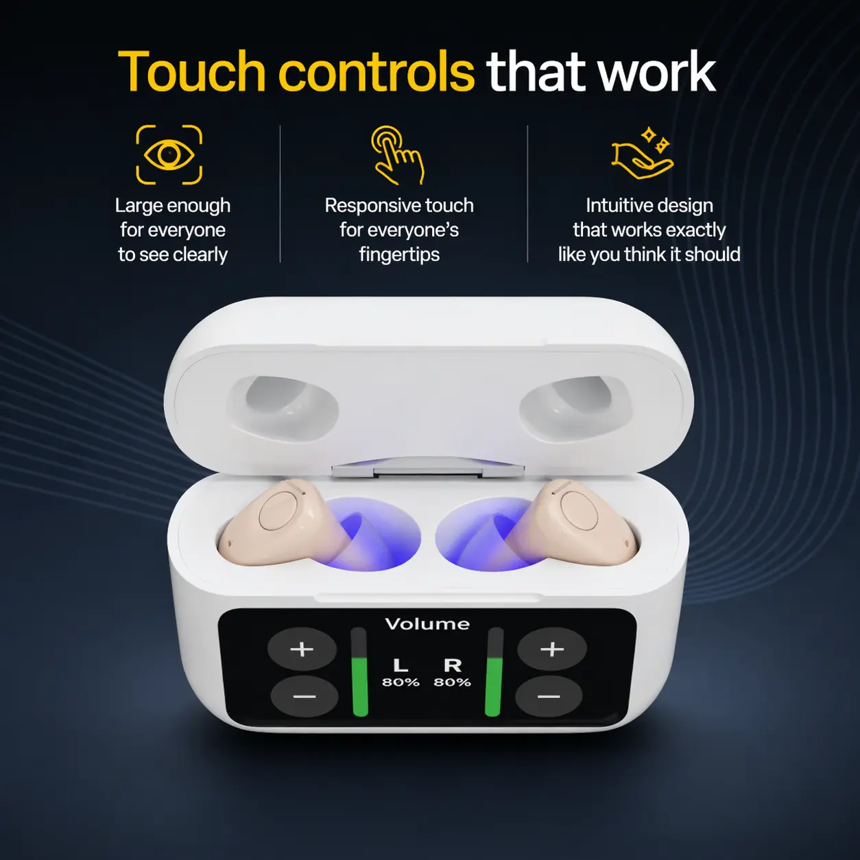 Ear-Hook Smart AI Hearing Aid - Image 9