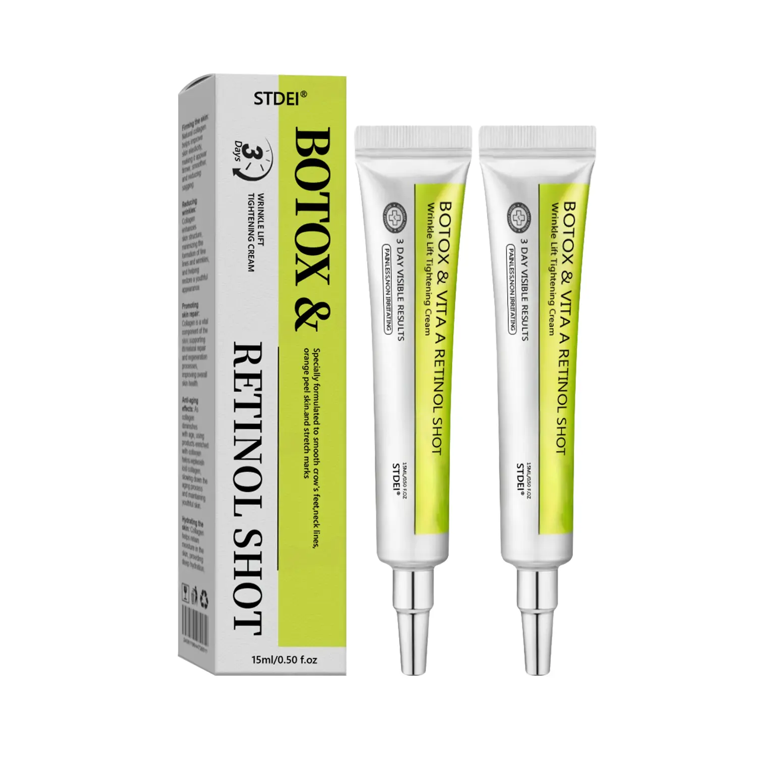 BOTOX & VITA A RETINOL SHOT Wrinkle Lift Tightening Cream - Image 15